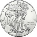USA 2020 1 oz American Silver Eagle Coin (BU) two available