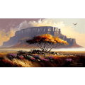 Canvas Wall Art - Table Mountain - B1022
