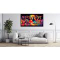 Canvas Wall Art - The Last Supper Jesus and Disciples - B1004