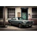 Canvas Wall Art - Ford Mustang Iconic Vintage 1964 - B1504