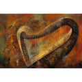 Canvas Wall Art - Celtic Melodies By Abstract Harmonies Acrylic - A1697
