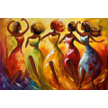 Canvas Wall Art - Expressions Freedom By Vibrant Expressions  - A1635