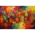 Canvas Wall Art - Expressions Ubuntu By Abstract Serenades - A1623