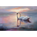 Canvas Wall Art - Ducks Inside Water  - A1143