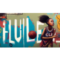 Canvas Wall Art - Canvas Wall Art  Young Girl Playing Basketball - B1137