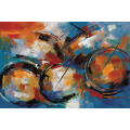 Canvas Wall Art - Percussive Rhythms By Abstract Harmonies Captivating  - A1685