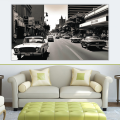 Canvas Wall Art - Canvas Wall Art- Harare Streets in 1975 - B1178