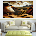 Canvas Wall Art - Canvas Wall Art Cape Winelands Abstract Painting - B1091