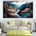 Canvas Wall Art - Canvas Wall Art Blyde River Canyon Abstract - B1104