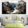 Canvas Wall Art - Canvas Wall Art Blyde River Canyon Abstract - B1105