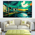 Canvas Wall Art - Canvas Wall Art  Victoria and Alfred Waterfront Abstract - B1126
