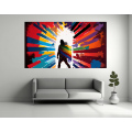 Canvas Wall Art - Breaking Barriers  Acrylic Painting  - B1363