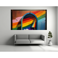 Canvas Wall Art - Safe Haven Acrylic Painting - B1368