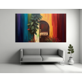 Canvas Wall Art - Safe Haven Acrylic Painting - B1370