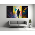 Canvas Wall Art - Visibility An Acrylic Painting  - B1385
