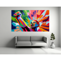 Canvas Wall Art - Empowerment An Acrylic Painting  - B1388
