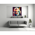 Canvas Wall Art - Marilyn Monroe Abstract Painting - B1537