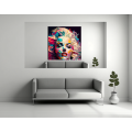 Canvas Wall Art - Marilyn Monroe Abstract Painting - B1541