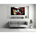 Canvas Wall Art - Fernando Alonso Abstract  Image - B1561