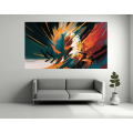 Canvas Wall Art - Canvas Wall Art: Abstract Expressionist Painting - B1288