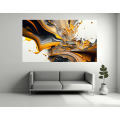 Canvas Wall Art - Acrylic Abstract Painting - B1550