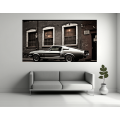 Canvas Wall Art -  Shelby GT500 Vintage 1967- B1513