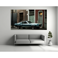 Canvas Wall Art -  Shelby GT500 Vintage 1967- B1514