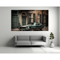 Canvas Wall Art -  Chevrolet Camaro  1969 Vintage Car - B1521