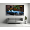 Canvas Wall Art -  Cadillac Eldorado 1975 Vintage Car - B1531