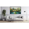 Canvas Wall Art - Abstract Composition Captures Eternal  - A1249