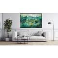 Canvas Wall Art - Abstract Composition Captures Eternal  - A1250