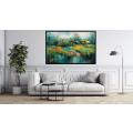 Canvas Wall Art - Abstract Composition Captures Eternal  - A1251