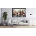 Canvas Wall Art - Abstract Composition Captures Dreamlike  - A1275