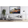 Canvas Wall Art - Abstract Artwork Captures Majestic Allure  - A1299