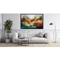 Canvas Wall Art - Abstract Artwork Embodies Rugged Beauty  - A1316