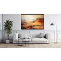 Canvas Wall Art - Abstract Composition Portrays Ethereal Be  - A1355