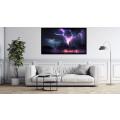 Canvas Wall Art - Canvas Wall Art- City Lightning with Clouds - B1182