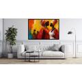 Canvas Wall Art - African Women in Traditional Attire  - A1456