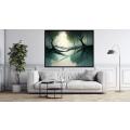 Canvas Wall Art - Canvas Wall art: Forest Abstract Painting  - B1255