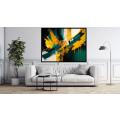Canvas Wall Art - Canvas Wall Art: Abstract Expressionist Painting - B1284