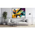 Canvas Wall Art - Canvas Wall Art: Abstract Expressionist Painting - B1286