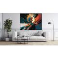 Canvas Wall Art - Canvas Wall Art: Abstract Expressionist Painting - B1288