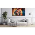 Canvas Wall Art - Canvas Wall Art  Two Male Lions - B1066