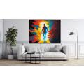 Canvas Wall Art - Visibility An Acrylic Painting  - B1387