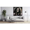Canvas Wall Art - Bob Marley Laughing  - B1406