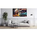 Canvas Wall Art - Johannesburg in the 80s - B1639