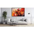 Canvas Wall Art - Dynamic and Spontaneous Paint Splashes - A1010