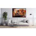 Canvas Wall Art - Dynamic and Spontaneous Paint Splashes - A1013
