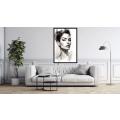 Canvas Wall Art - Sketch Portrays Stunning Woman With Grace - A1515