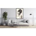 Canvas Wall Art - Light Sketch Aretha Franklin - A1529